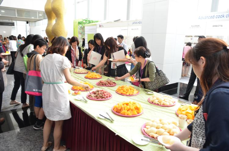 茶敘時間享用台灣水果Coffee Break- Taiwan fruits